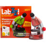 Набор LEVENHUK LabZZ MV1 Orange: микроскоп и книга 77624